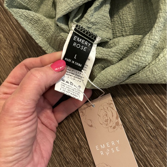 SHEIN Lune Mint Romper. Size L - Picture 4 of 4